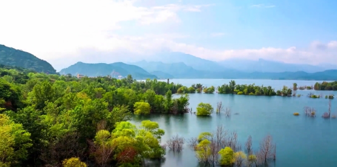 水库美景