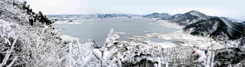 水库美景