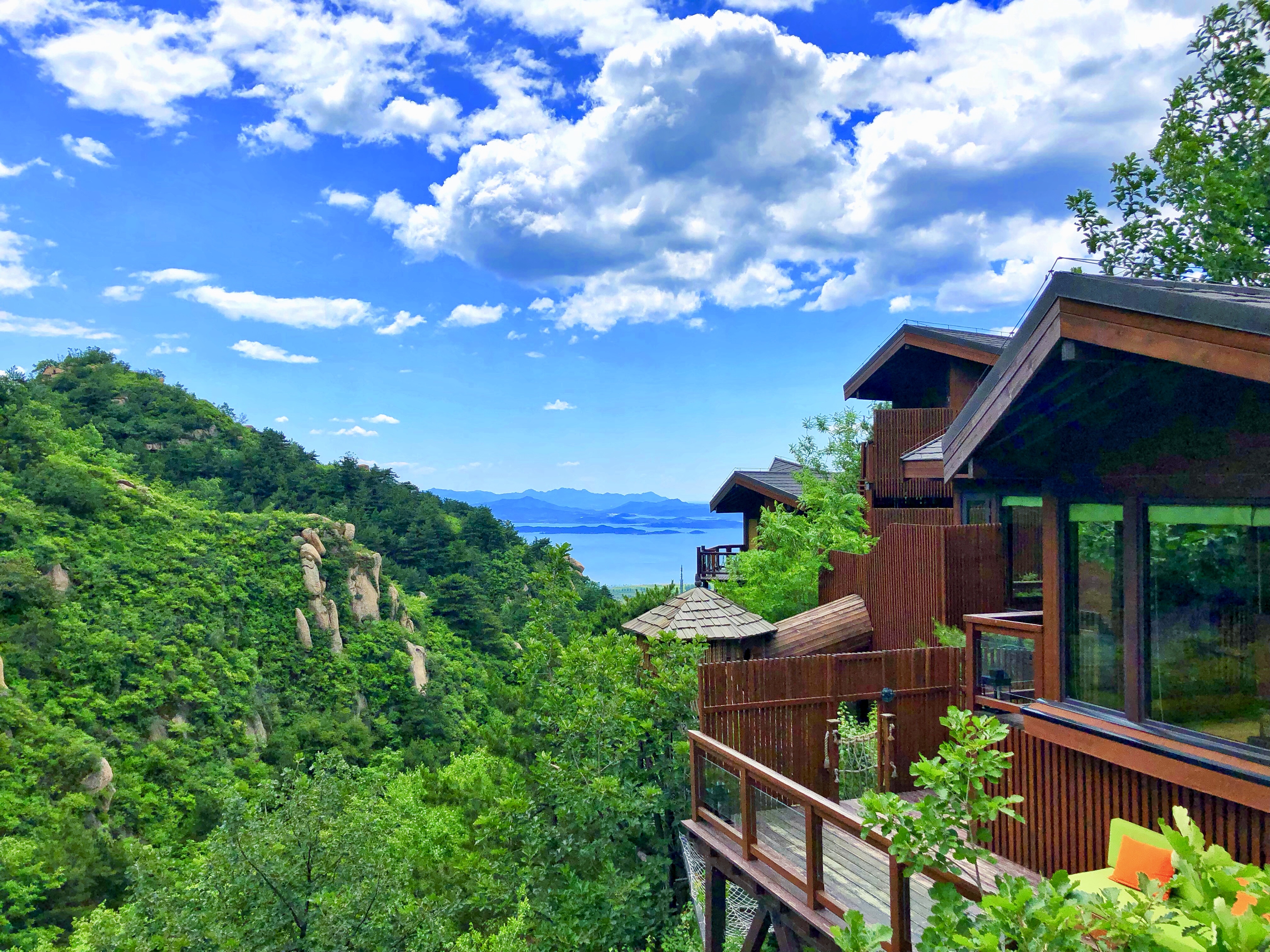 望远山,观水库