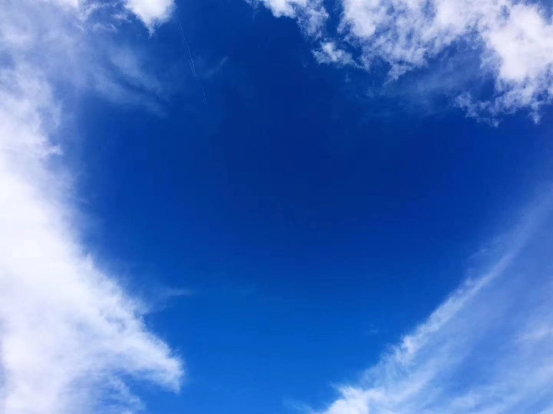美图美景：东邵渠蓝天