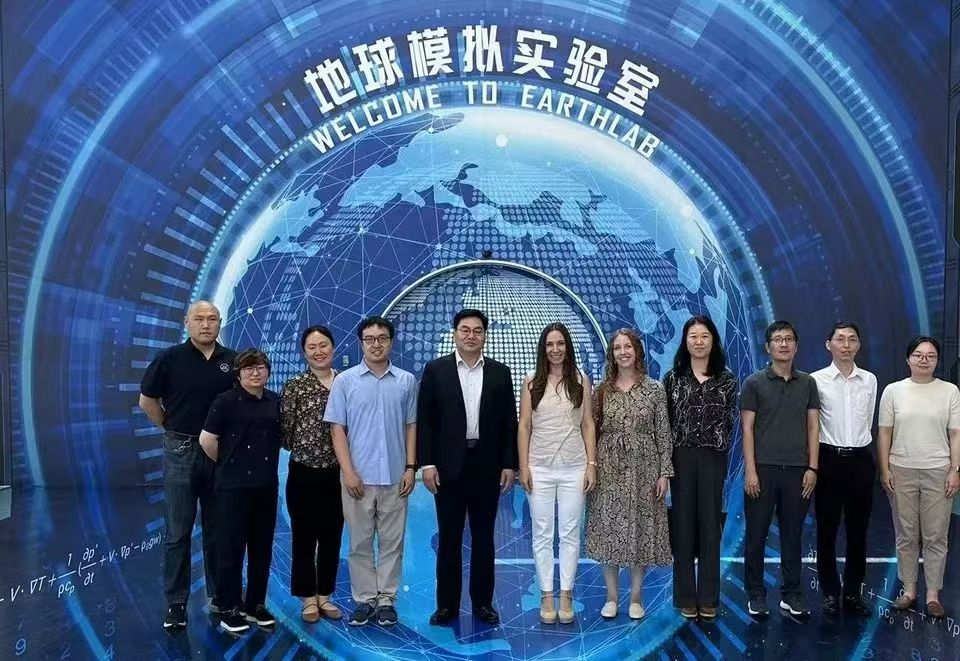 聚焦中英气候科技合作——英国驻华大使馆科技参赞一行访问中国科学院大气物理研究所