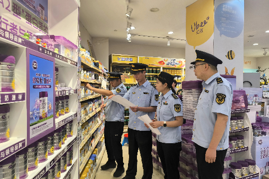 区市场监管局开展进口奶粉监督检查