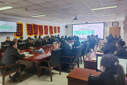 综合执法大队召开全体工作会议