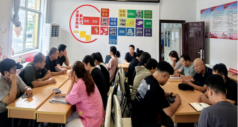 果园街道新北路社区开展“诚信建设万里行”主题宣传活动